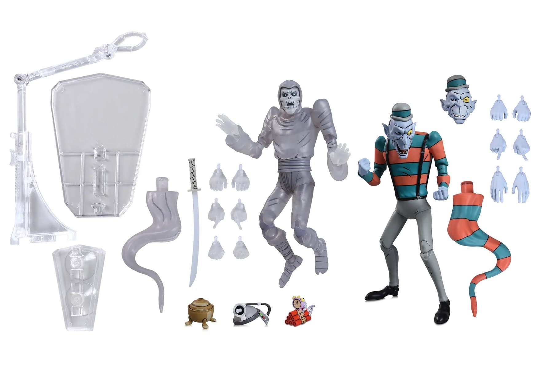 NECA Reveals New TMNT Cartoon Creepy Eddie & Shibano-Sama 2-Pack