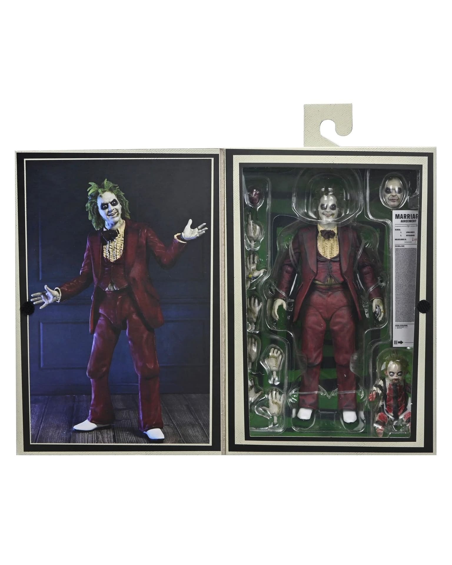 Beetlejuice Suits Up with NECA for New Ultimate Wedding Tuxedo Figure