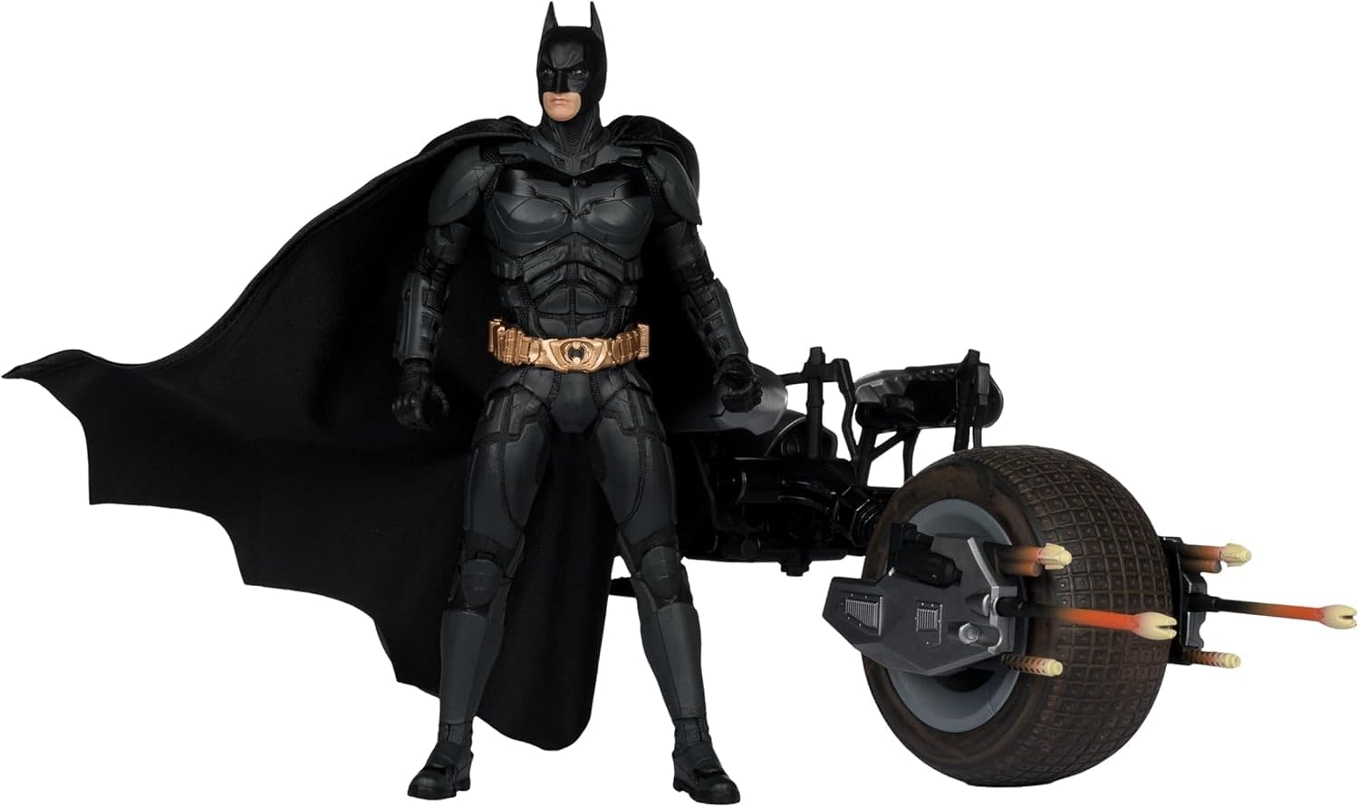 The Dark Knight Rises Batpod and Batman Arrives from McFarlane 
