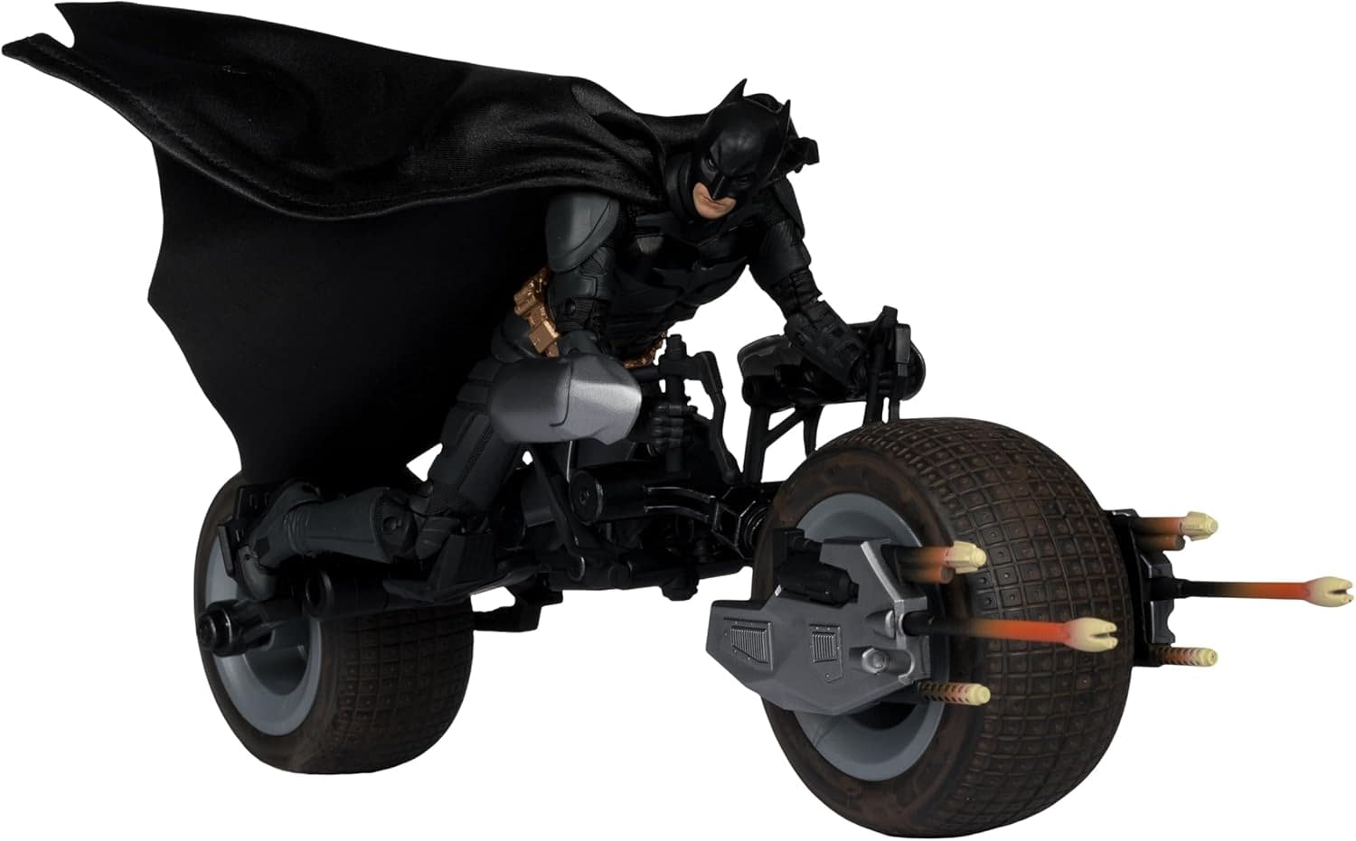 The Dark Knight Rises Batpod and Batman Arrives from McFarlane 