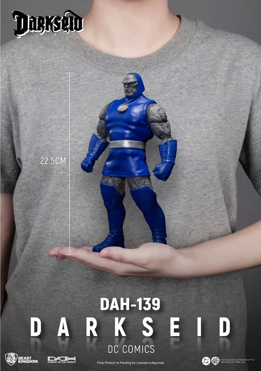Bow Before Darkseid for Beast Kingdom's New DC Comics DAH Collection 