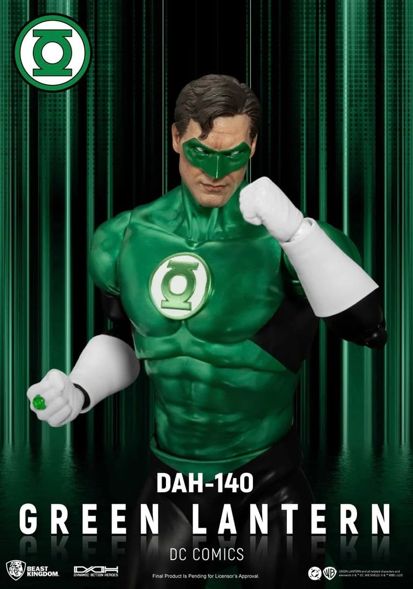 Green Lantern's Light Shines with New Beast Kingdom DAH Figure 