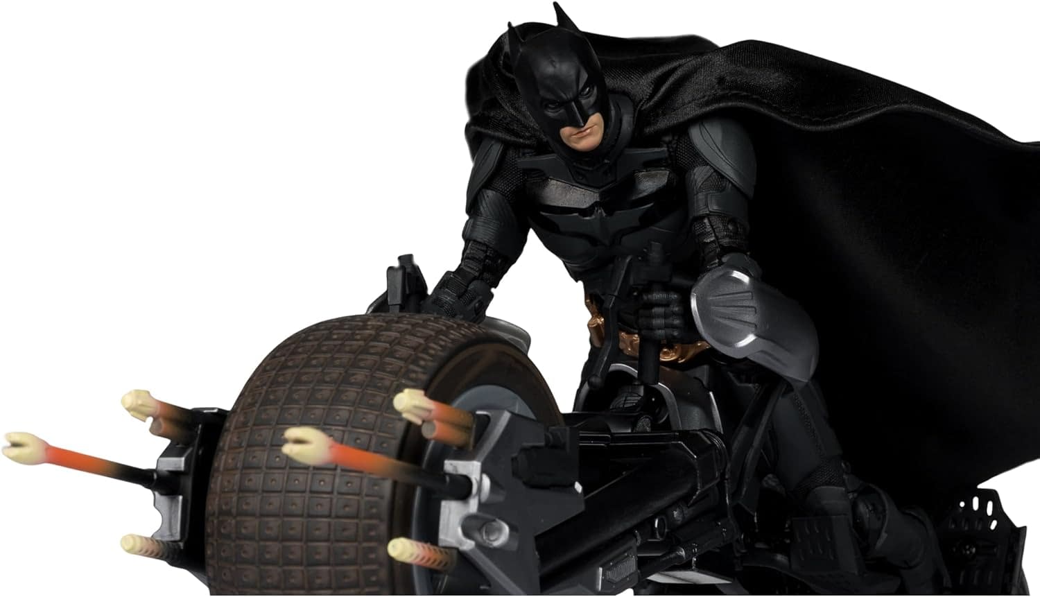 The Dark Knight Rises Batpod and Batman Arrives from McFarlane 