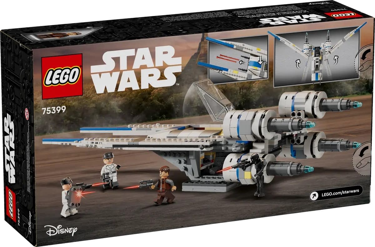 New Star Wars: Andor Season 2 U-Wing Starfighter Lands at LEGO
