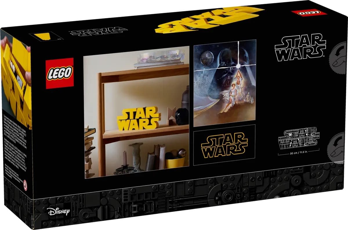 Embrace the Force with LEGO's New Brick-Built Star Wars Logo