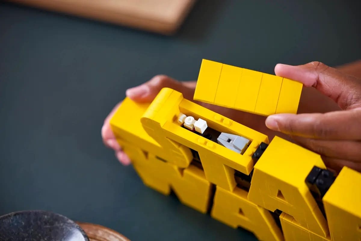 Embrace the Force with LEGO's New Brick-Built Star Wars Logo