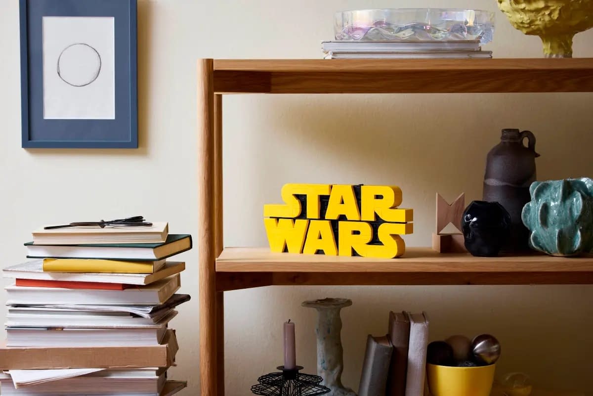Embrace the Force with LEGO's New Brick-Built Star Wars Logo