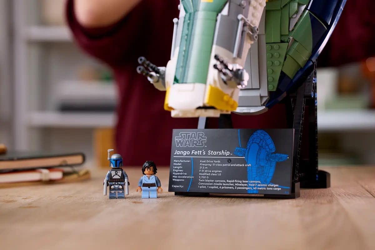 LEGO Blast Off with New Jango Fett's Firespray-Class Starship Set