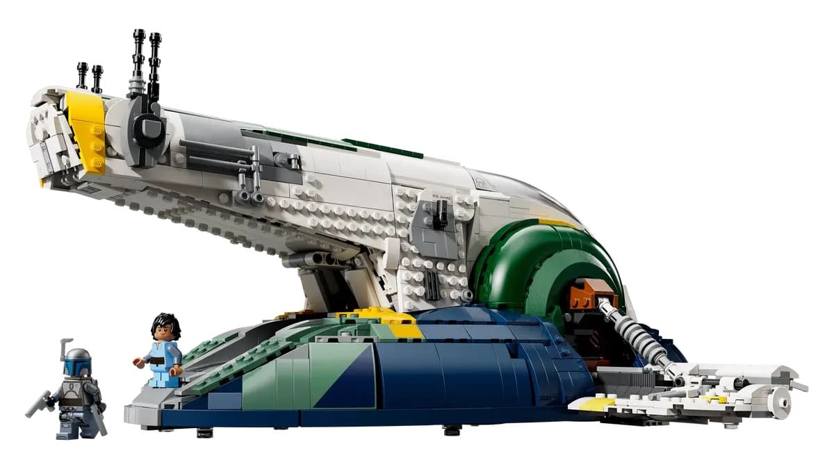 LEGO Blast Off with New Jango Fett's Firespray-Class Starship Set