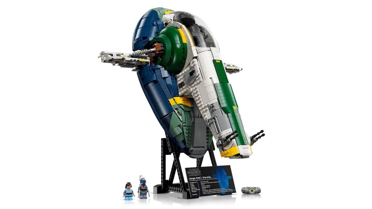 LEGO Blast Off with New Jango Fett's Firespray-Class Starship Set