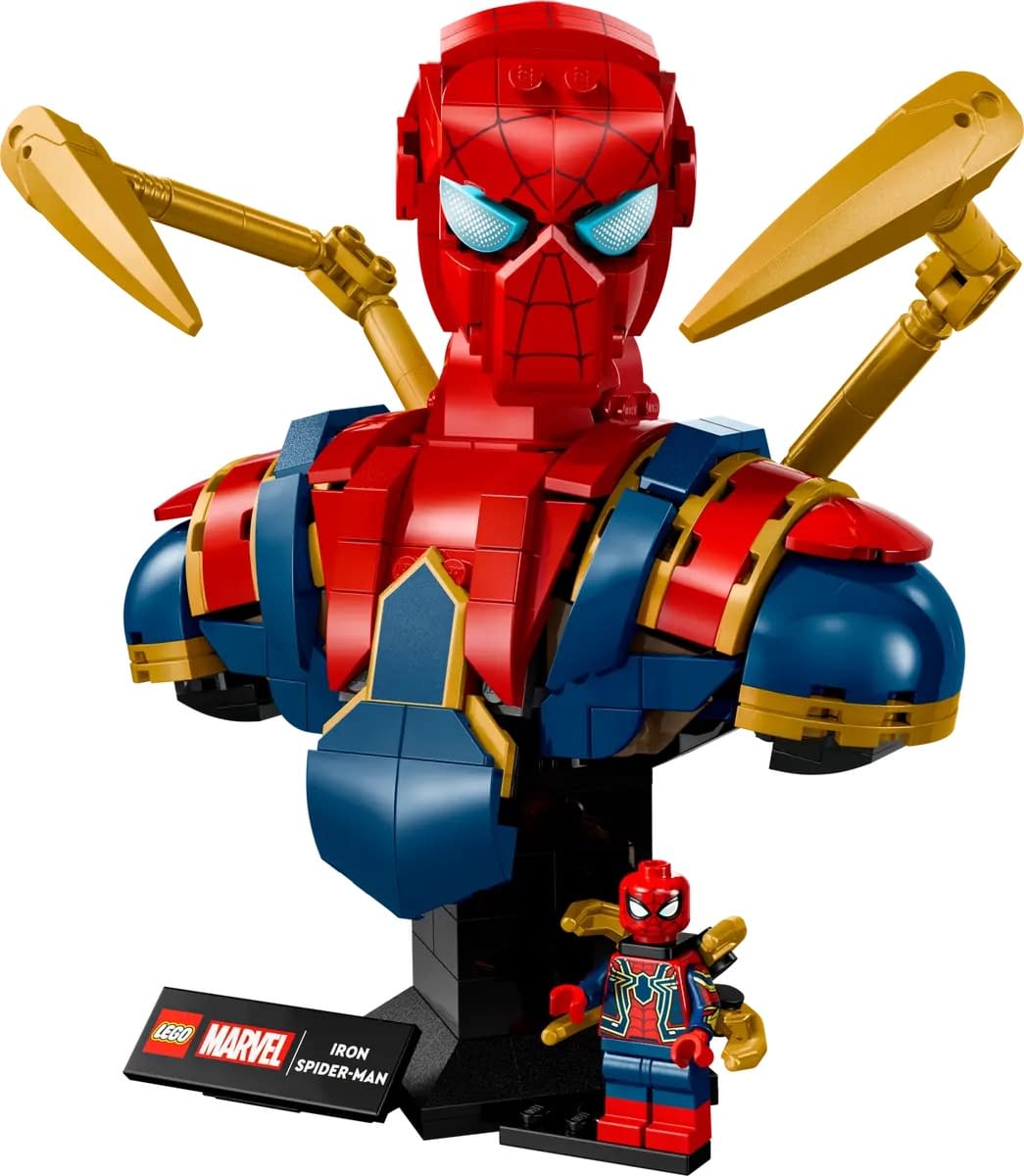 LEGO Unveils New Avengers: Infinity War Iron Spider-Man Bust