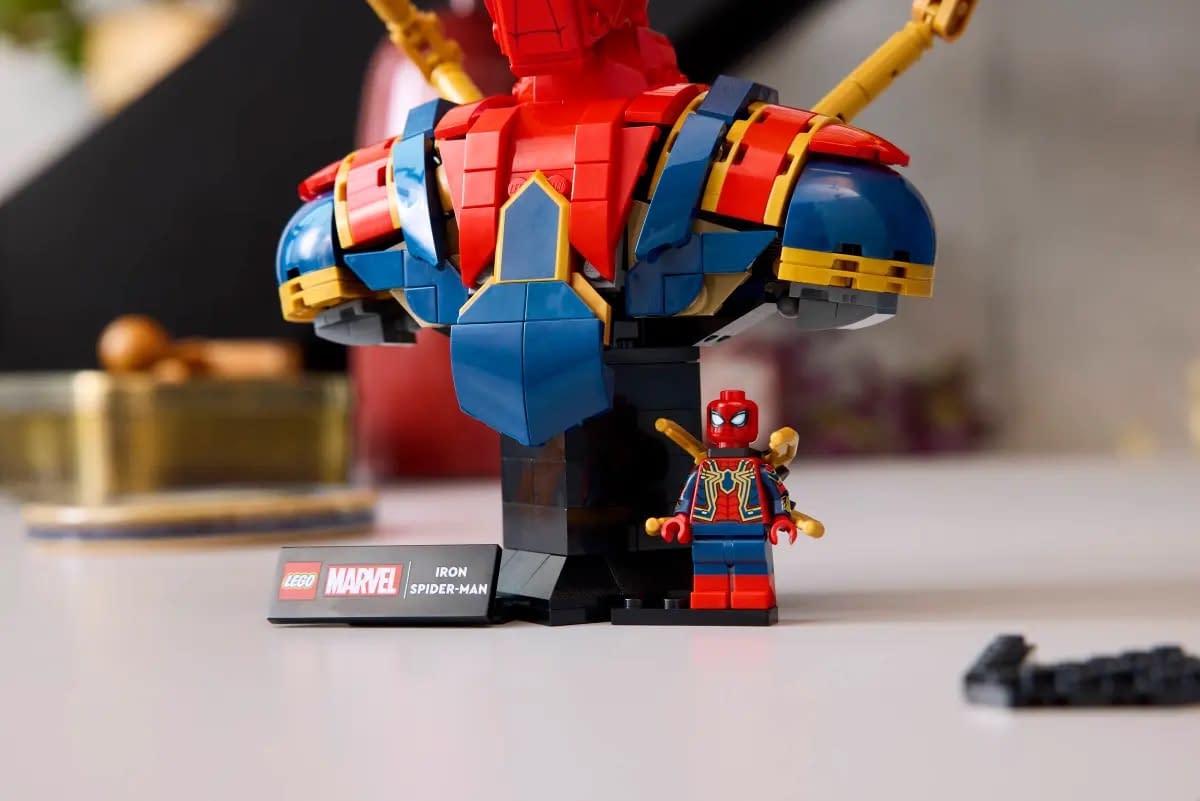 LEGO Unveils New Avengers: Infinity War Iron Spider-Man Bust