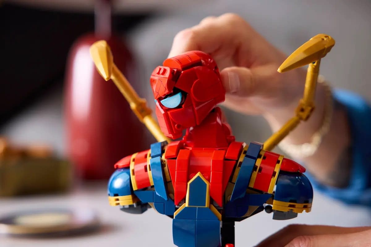 LEGO Unveils New Avengers: Infinity War Iron Spider-Man Bust