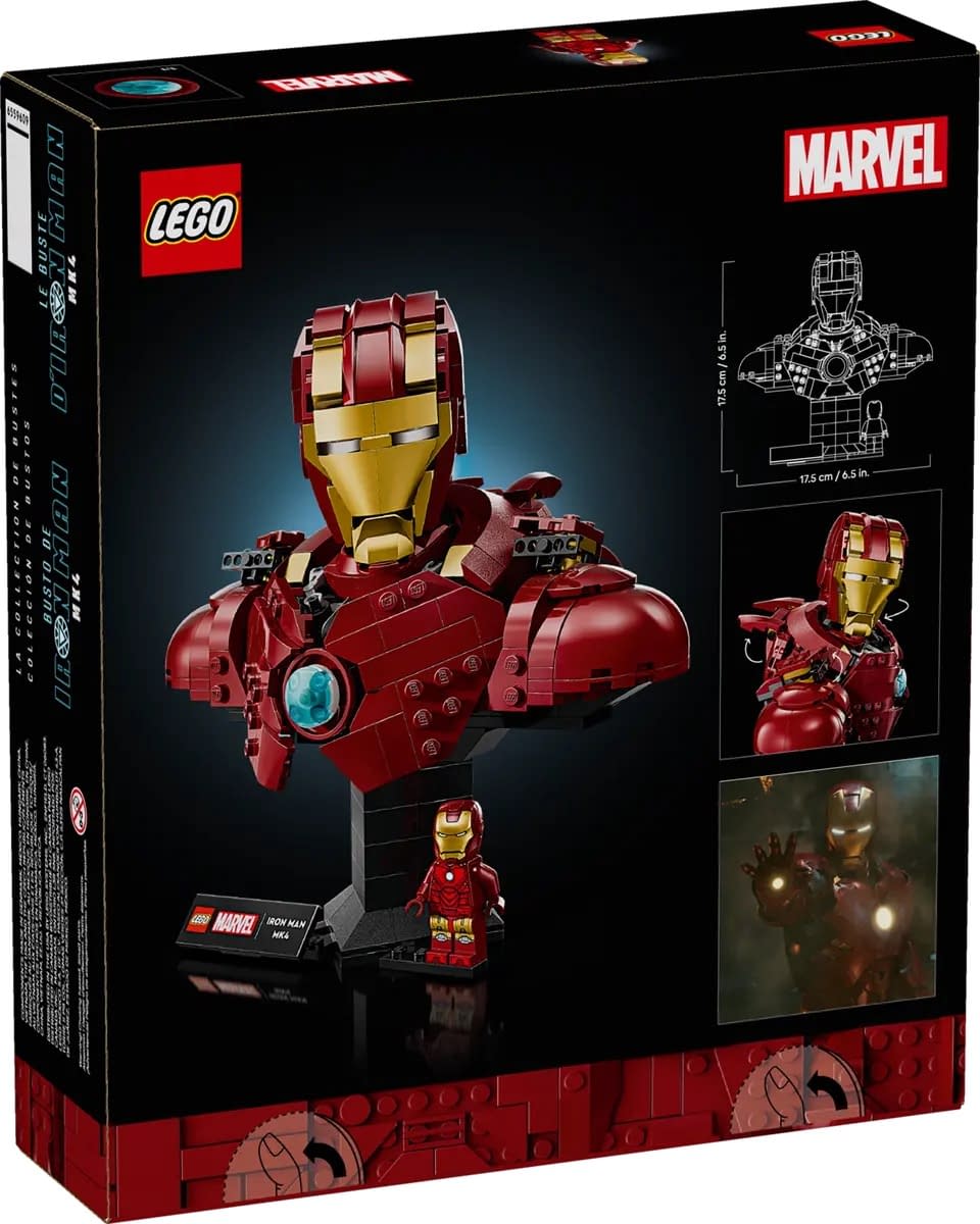 Enhance Your Hall of Armor with LEGO's New Iron Man Mark IV Bust 