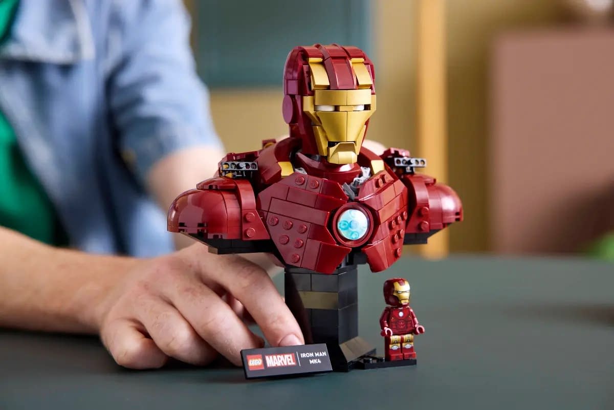 Enhance Your Hall of Armor with LEGO's New Iron Man Mark IV Bust 