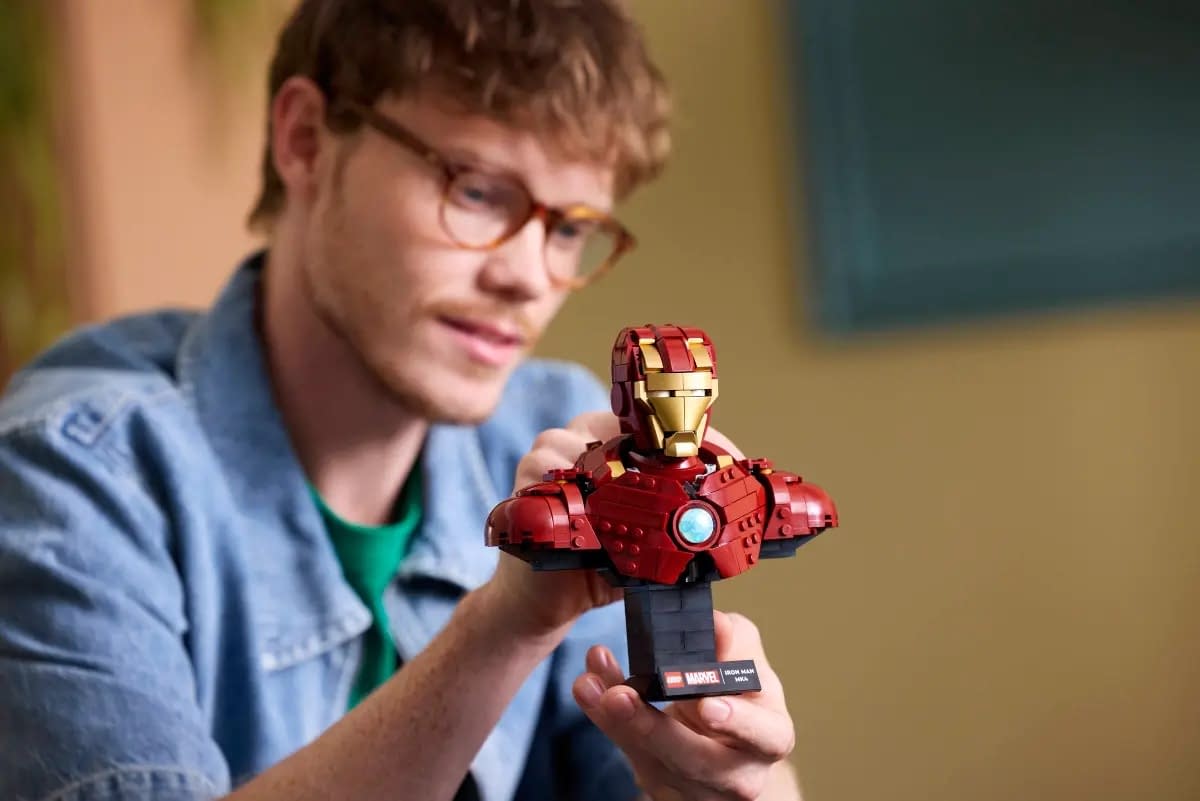 Enhance Your Hall of Armor with LEGO's New Iron Man Mark IV Bust 