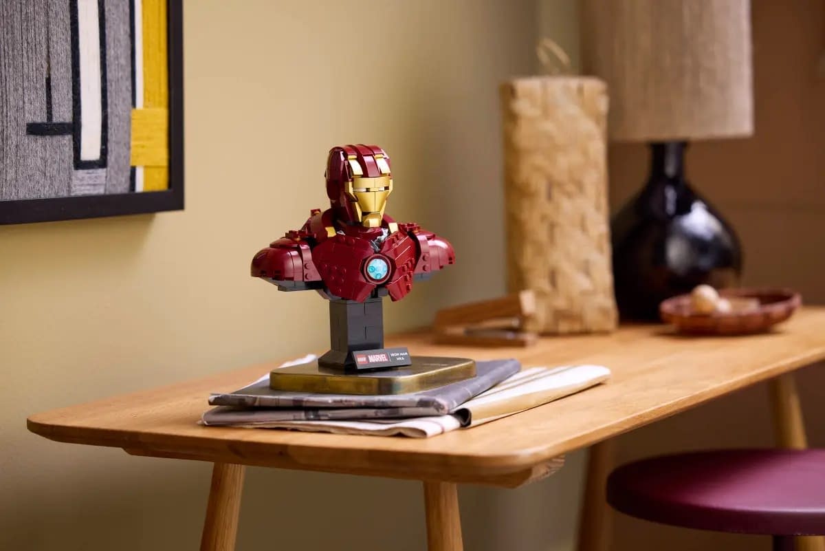 Enhance Your Hall of Armor with LEGO's New Iron Man Mark IV Bust 
