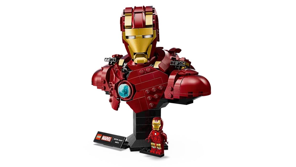 Enhance Your Hall of Armor with LEGO's New Iron Man Mark IV Bust 