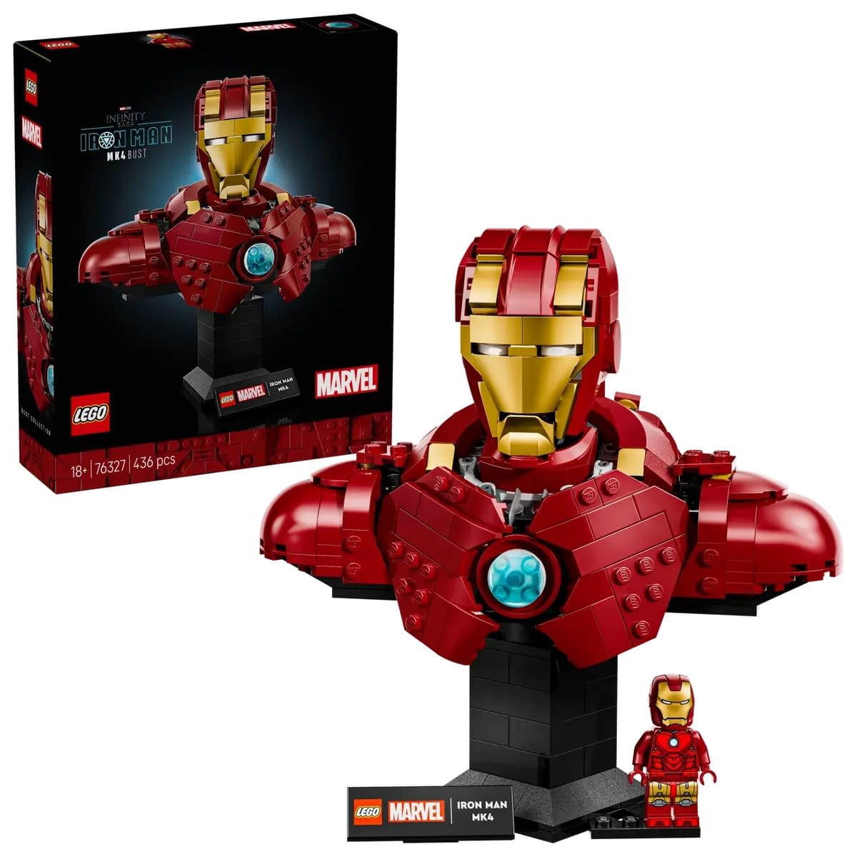 Enhance Your Hall of Armor with LEGO's New Iron Man Mark IV Bust 