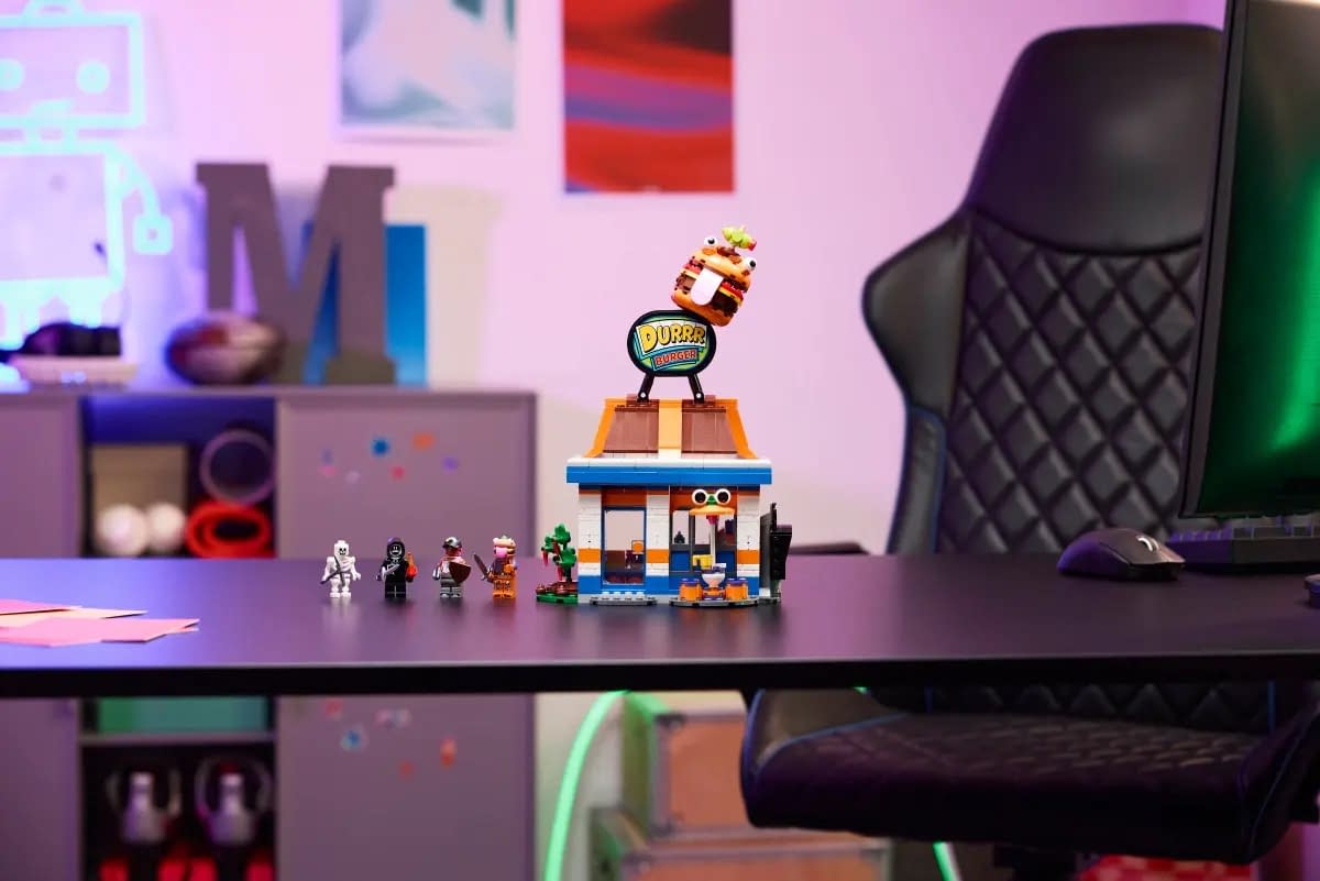 LEGO Has a Bite at Fortnite's Door Burger Restaurant with New Set 