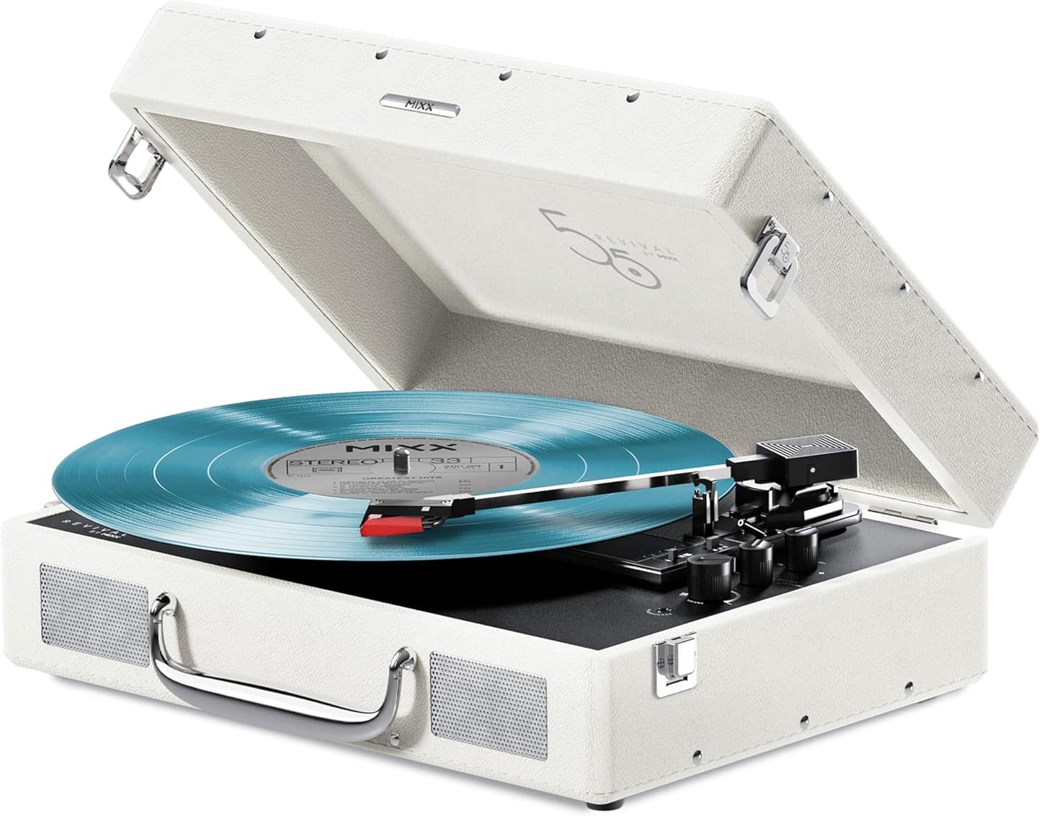 MIXX Revival 65 Vinyl Record Player Keeps Music History Alive 