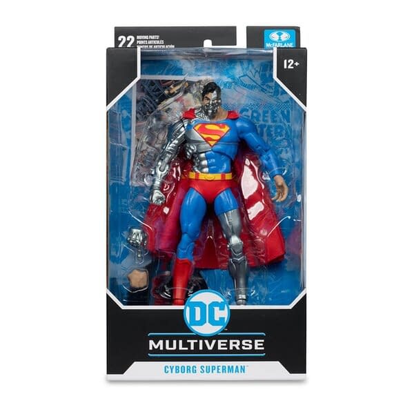 Cyborg Superman Reboots with McFarlane's New DC Comic Figure