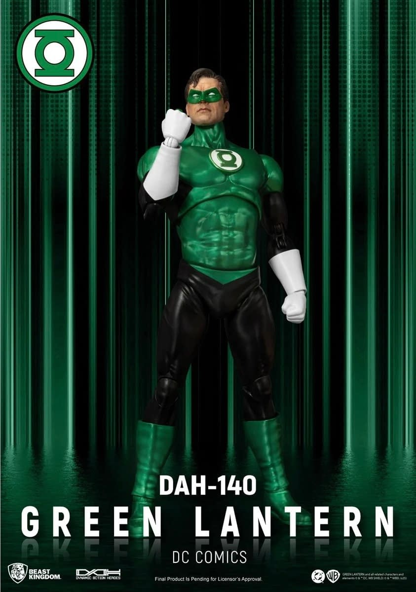 Green Lantern's Light Shines with New Beast Kingdom DAH Figure 