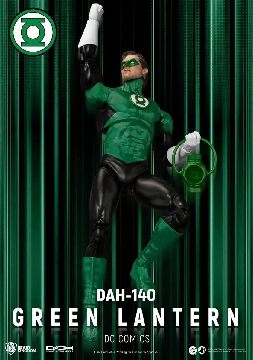 Green Lantern's Light Shines with New Beast Kingdom DAH Figure 