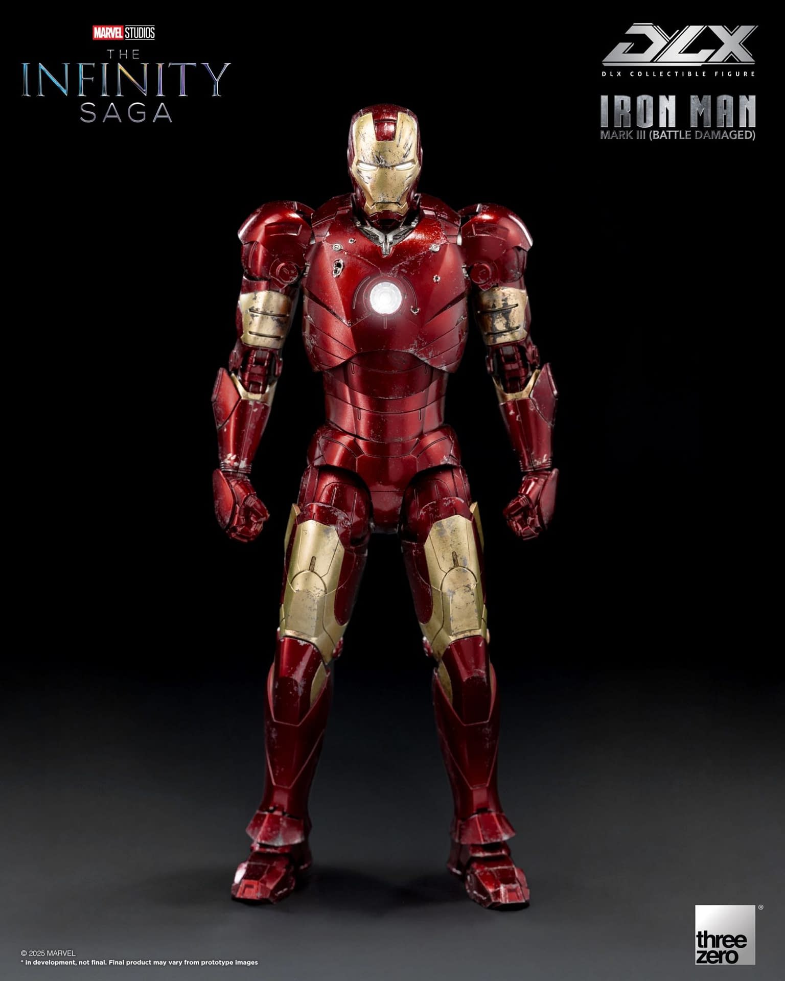 Battle Damaged Iron Man Mark 3 Figure Coming Soon from threezero