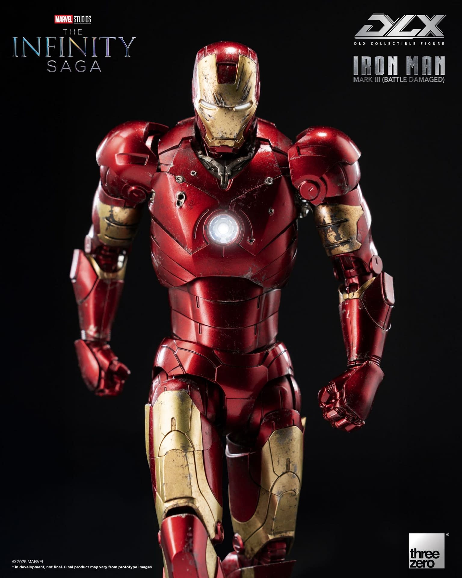 Battle Damaged Iron Man Mark 3 Figure Coming Soon from threezero