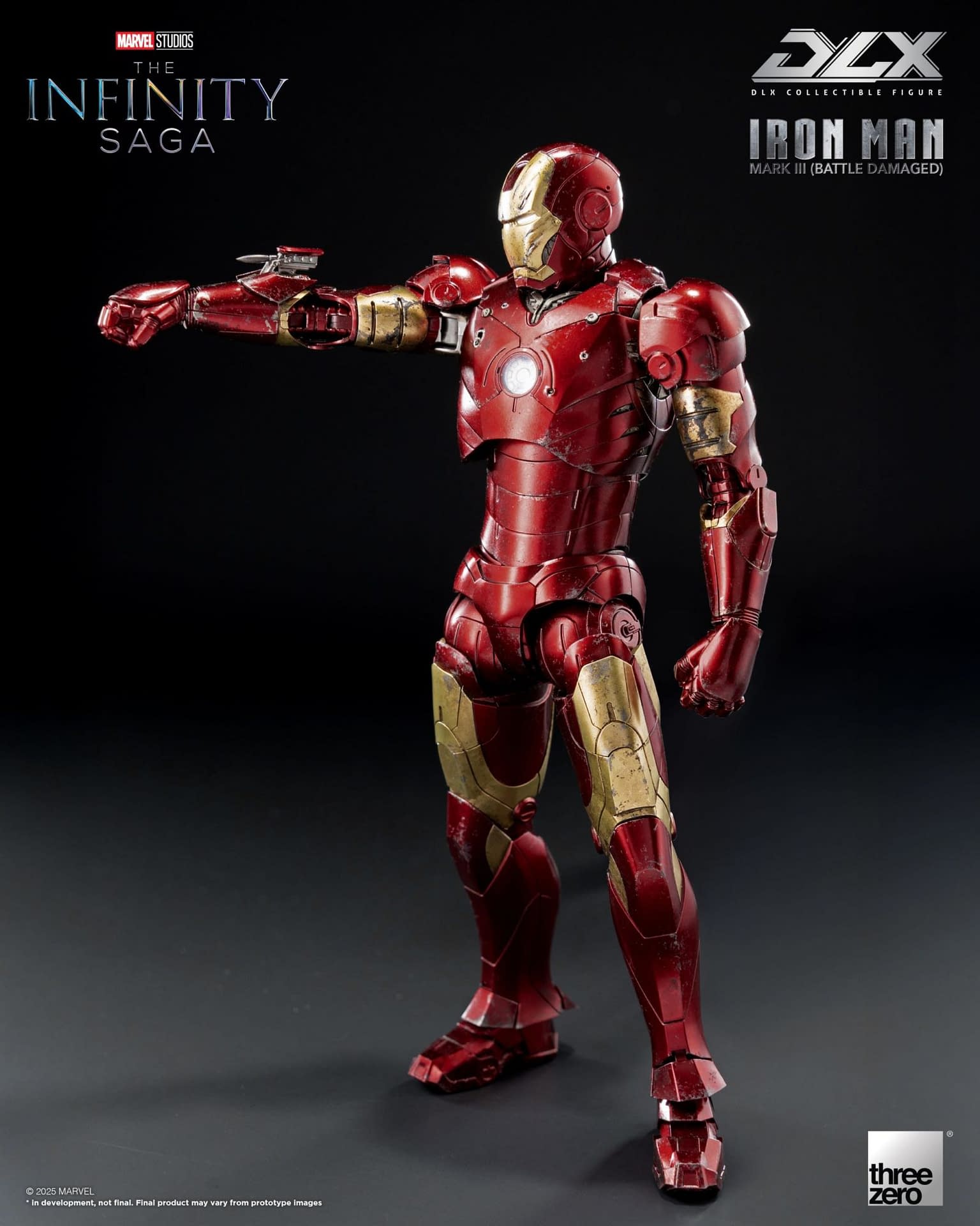 Battle Damaged Iron Man Mark 3 Figure Coming Soon from threezero