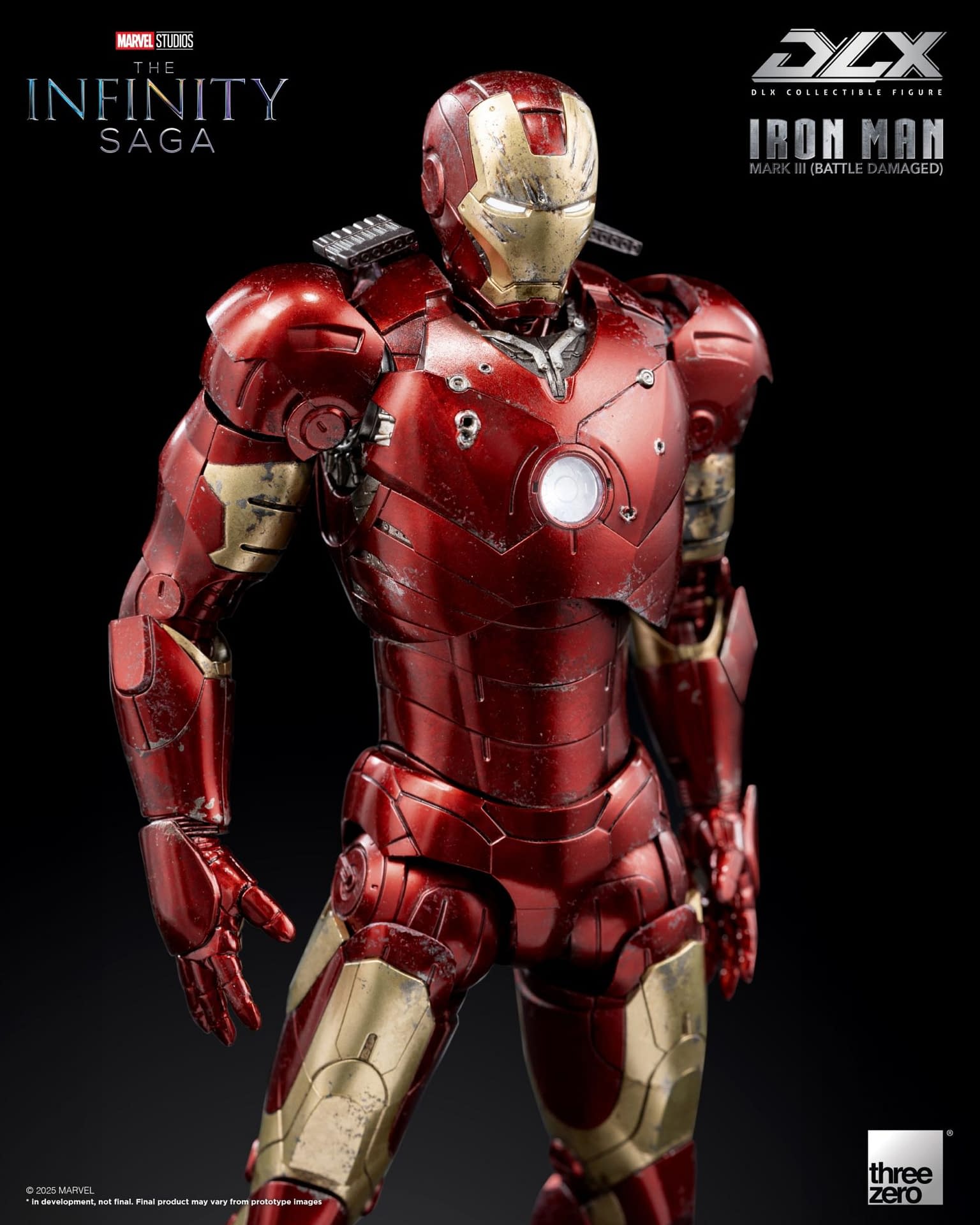 Battle Damaged Iron Man Mark 3 Figure Coming Soon from threezero