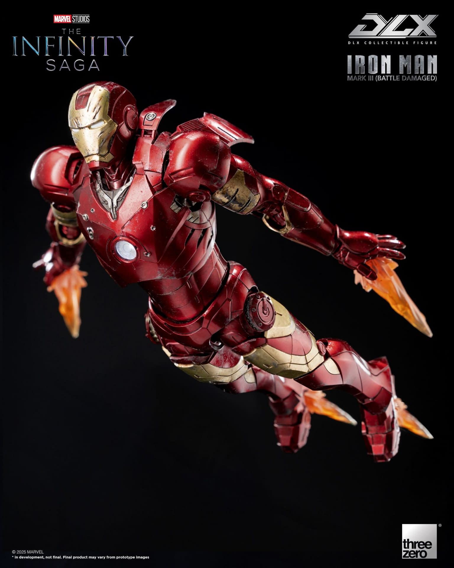Battle Damaged Iron Man Mark 3 Figure Coming Soon from threezero