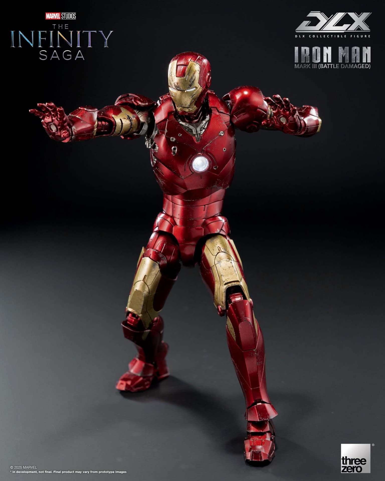 Battle Damaged Iron Man Mark 3 Figure Coming Soon from threezero