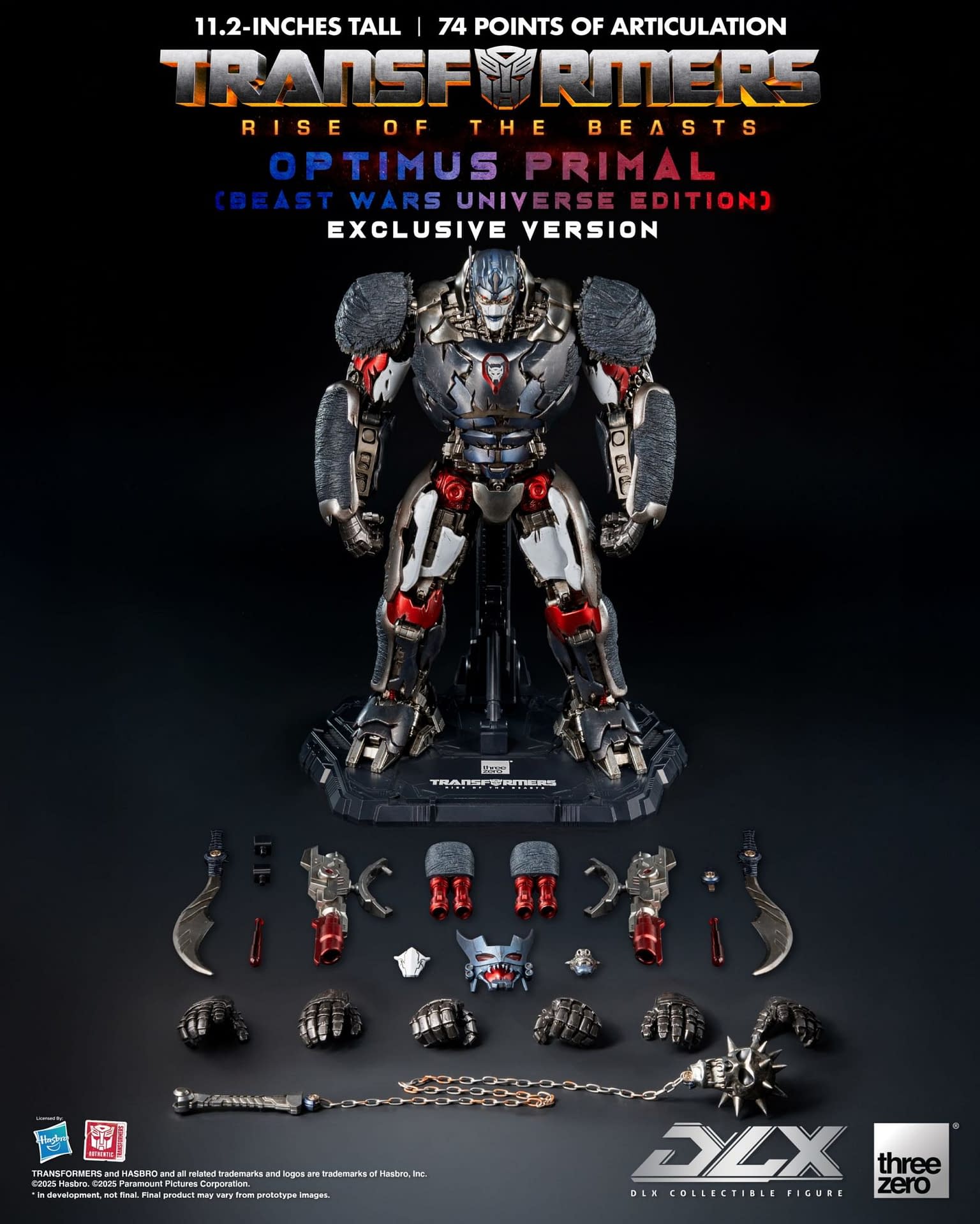 Threezero Unveils New Transformers Beast Wars Optimus Primal DLX