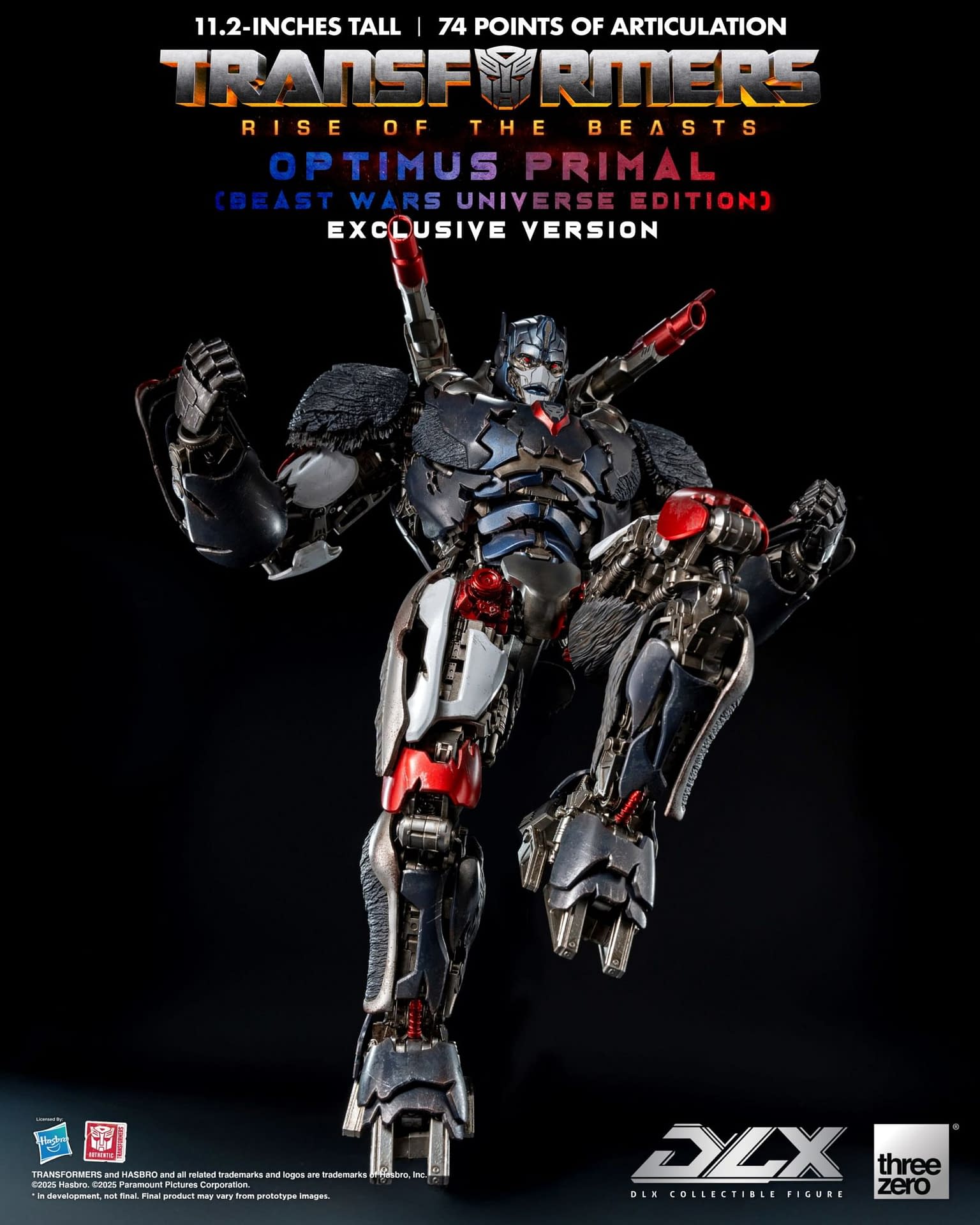Threezero Unveils New Transformers Beast Wars Optimus Primal DLX