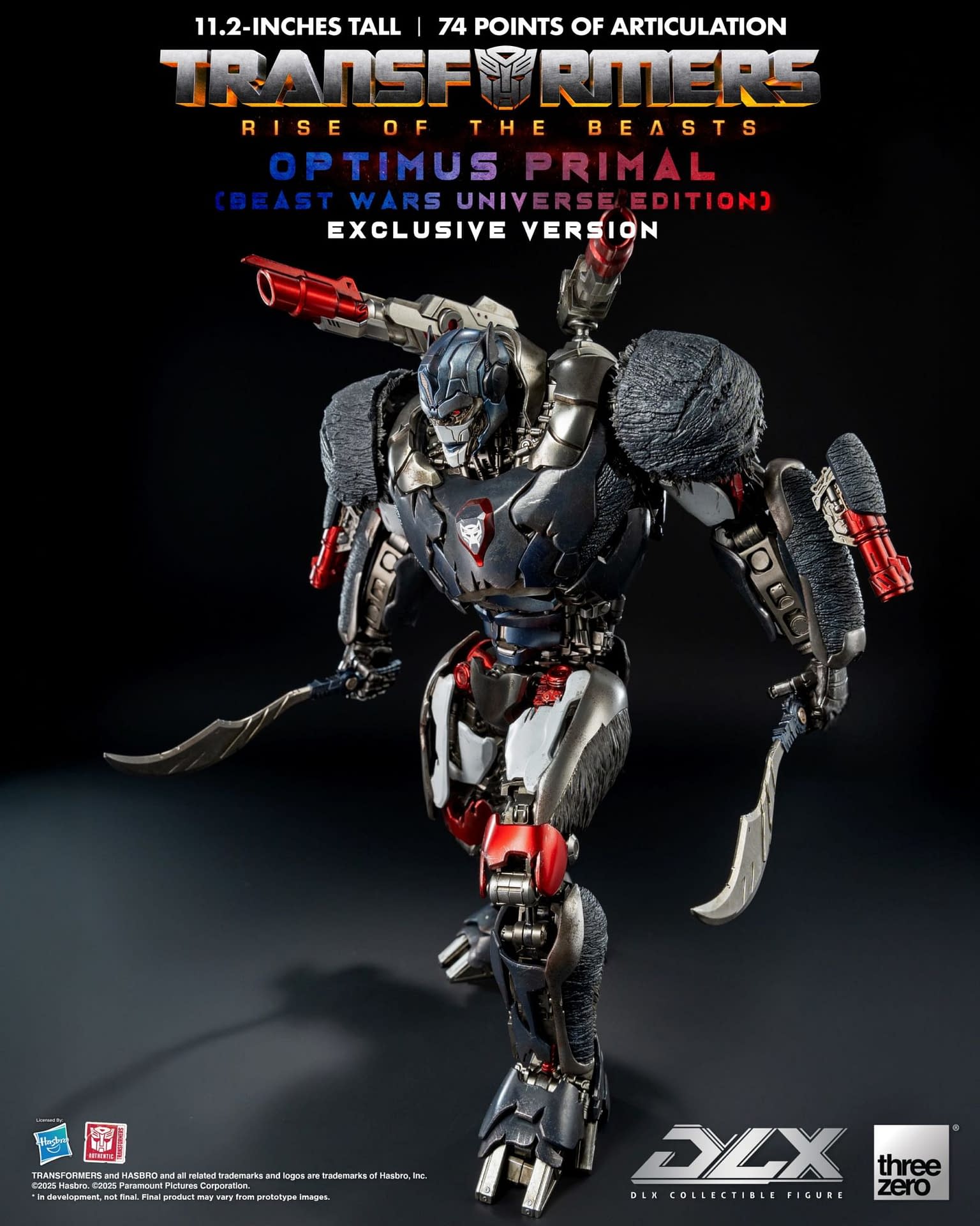 Threezero Unveils New Transformers Beast Wars Optimus Primal DLX