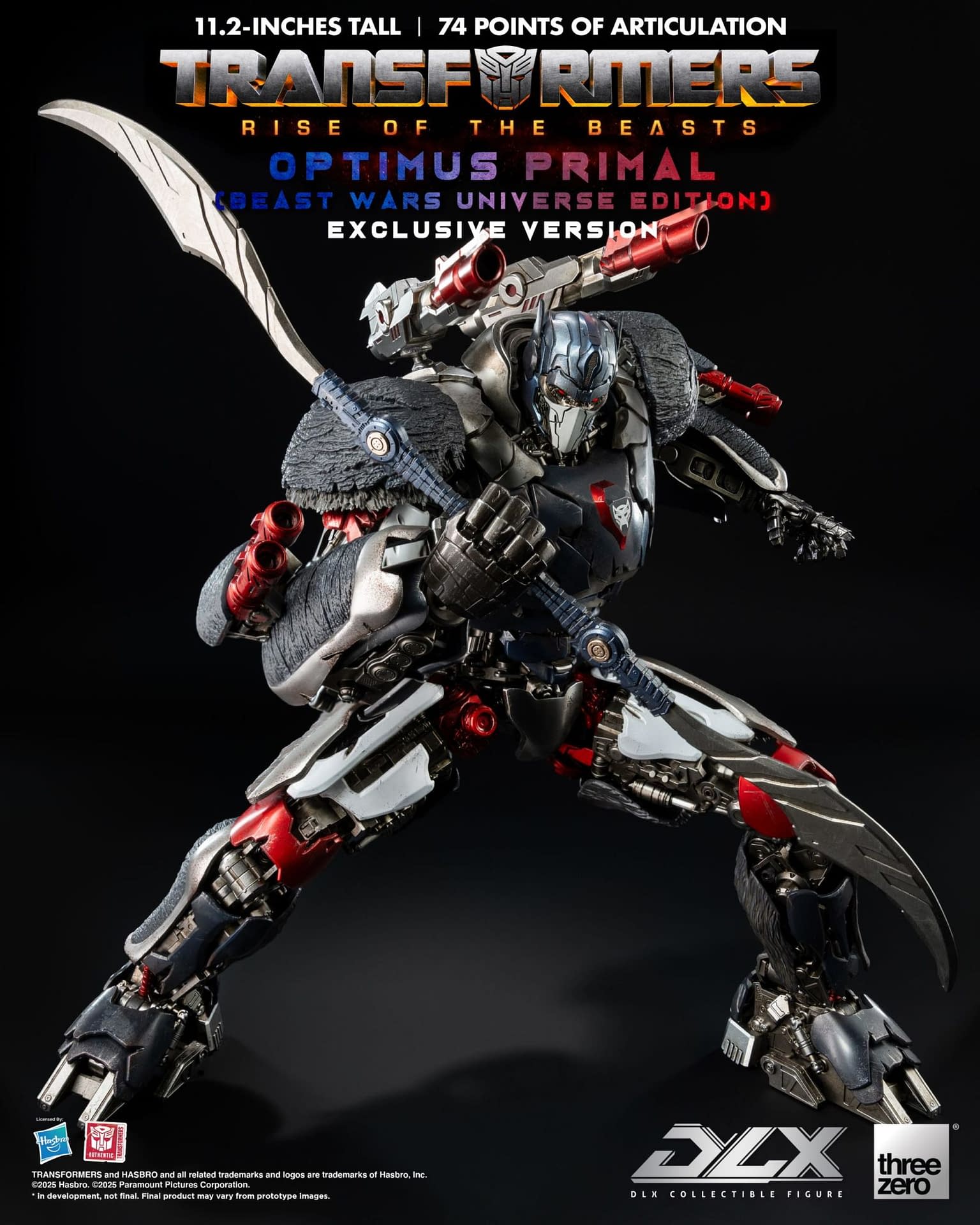 Threezero Unveils New Transformers Beast Wars Optimus Primal DLX
