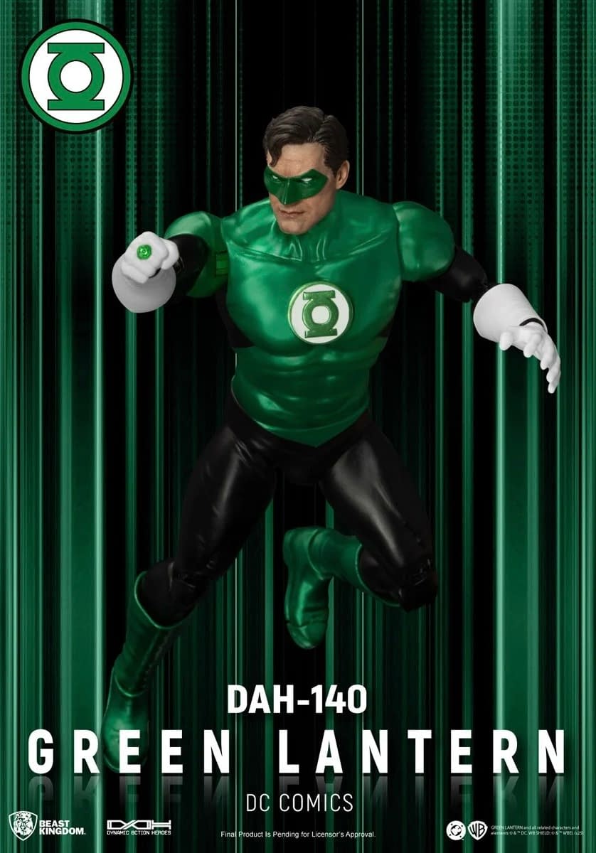 Green Lantern's Light Shines with New Beast Kingdom DAH Figure 