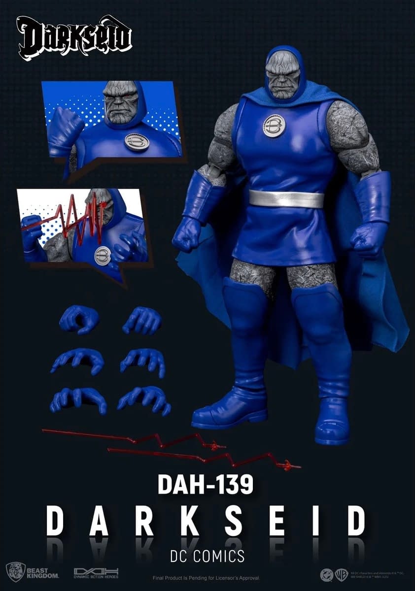 Bow Before Darkseid for Beast Kingdom's New DC Comics DAH Collection 
