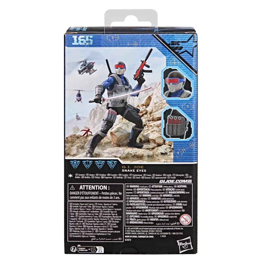 Snake Eyes Travels Back to 1991 with New G.I.Joe Classified Figure