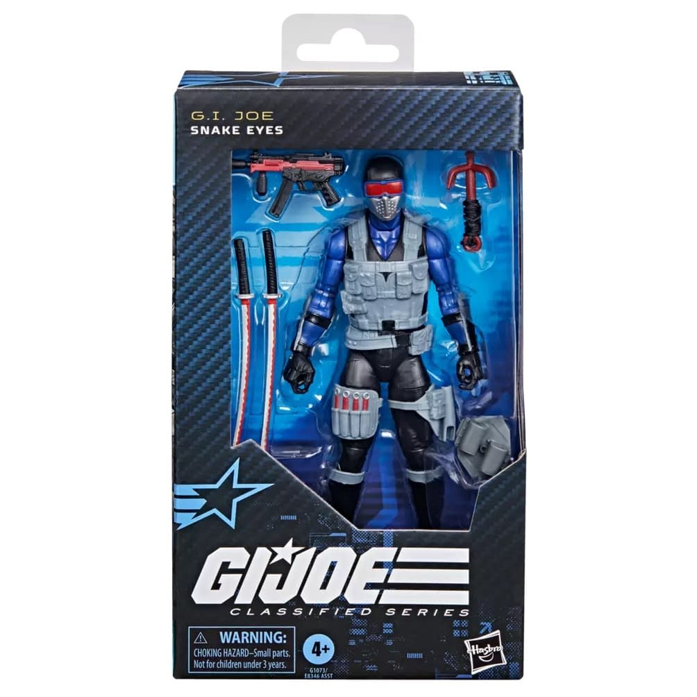 Snake Eyes Travels Back to 1991 with New G.I.Joe Classified Figure