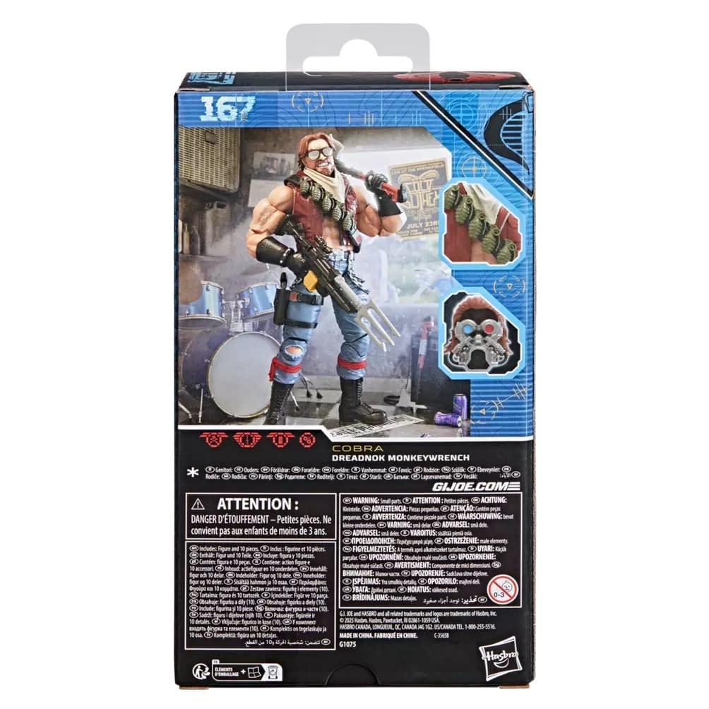Hasbro Brings Cobra's Monkeywrench to the G.I. Joe Classified Series 
