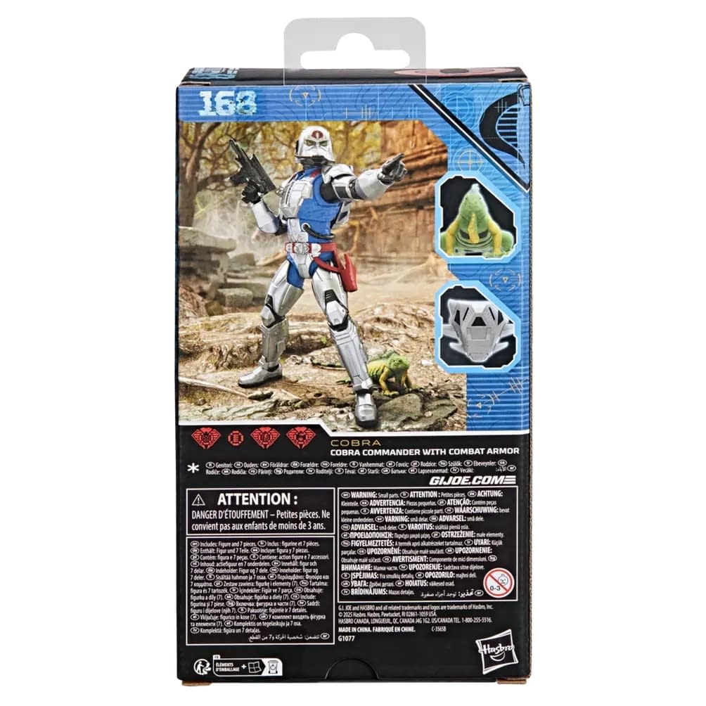 G.I. Joe Classified Combat Armor Cobra Commander Deploys at Hasbro 