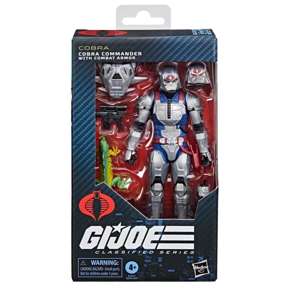 G.I. Joe Classified Combat Armor Cobra Commander Deploys at Hasbro 