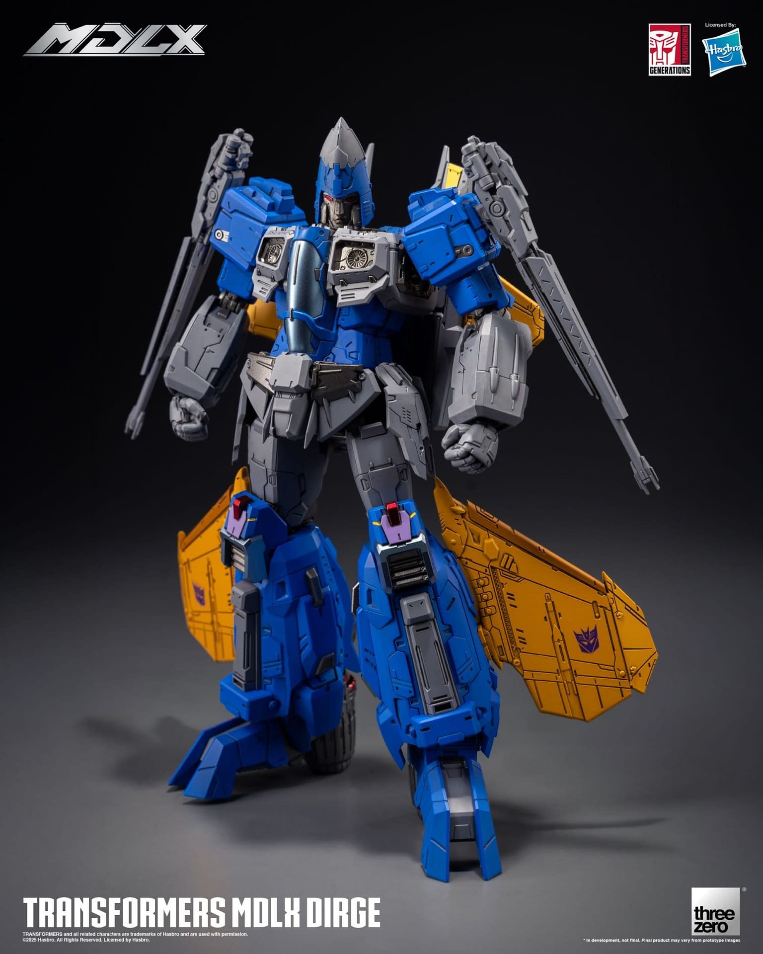 New Transformers MDLX Decepticon Arrives at threezero with Dirge 