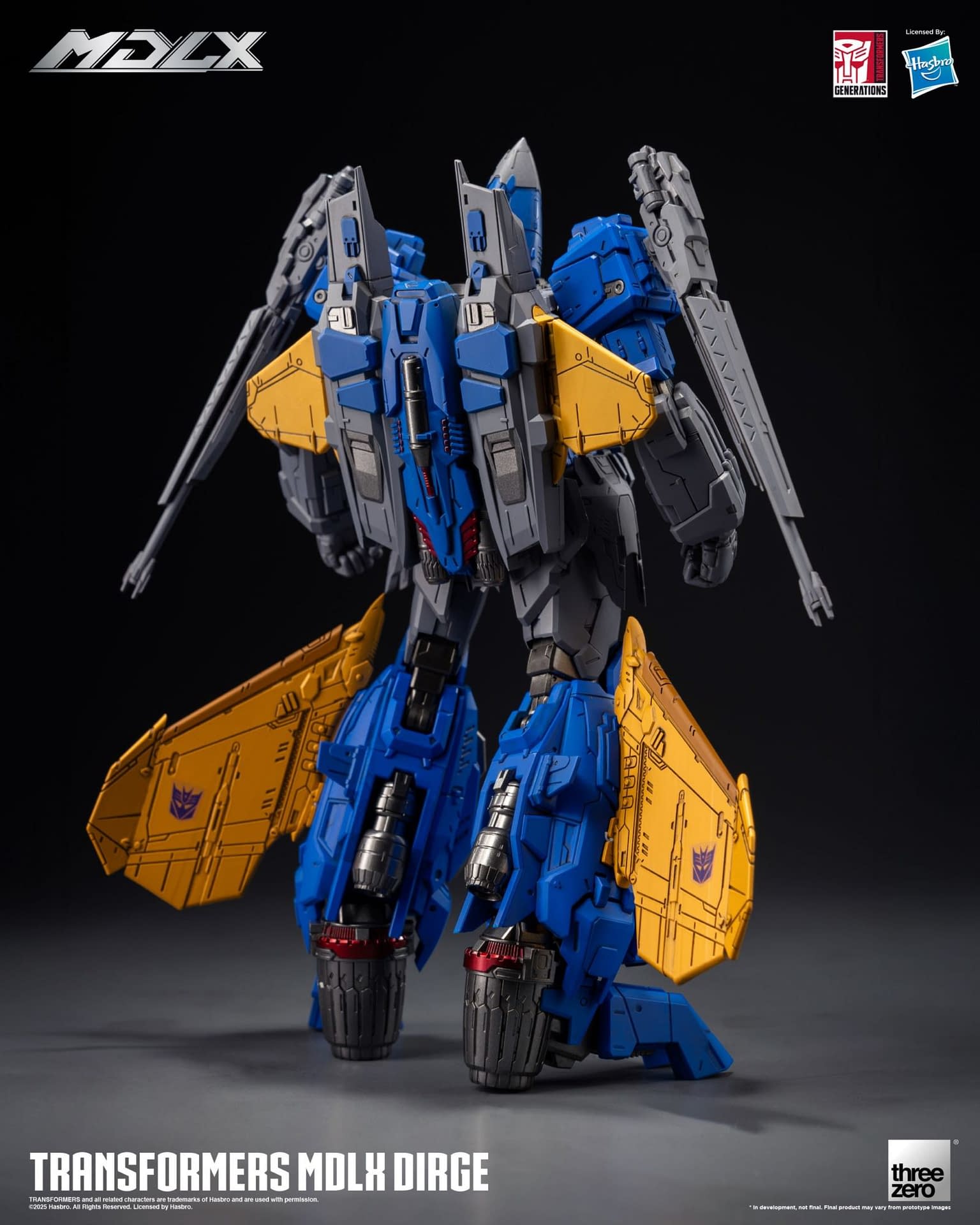 New Transformers MDLX Decepticon Arrives at threezero with Dirge 