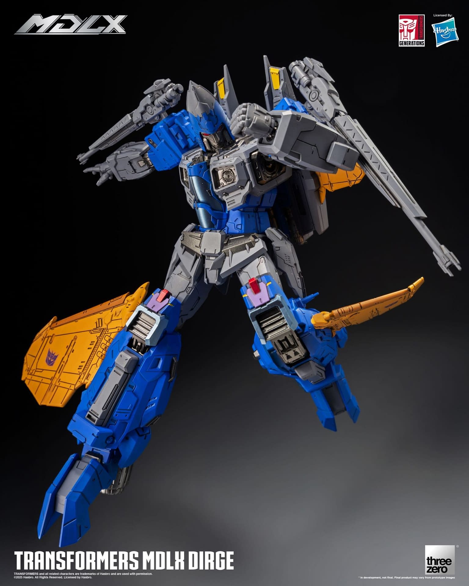 New Transformers MDLX Decepticon Arrives at threezero with Dirge 