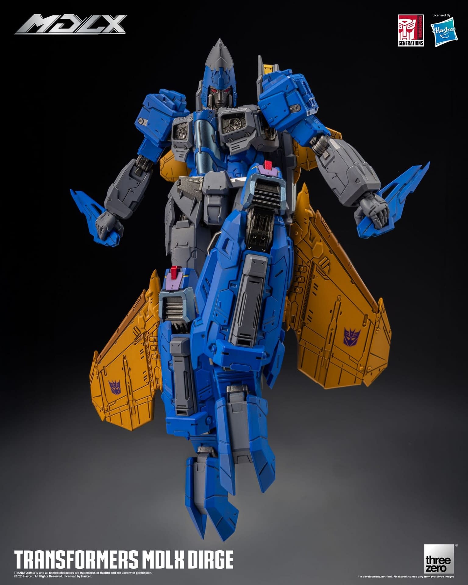 New Transformers MDLX Decepticon Arrives at threezero with Dirge 