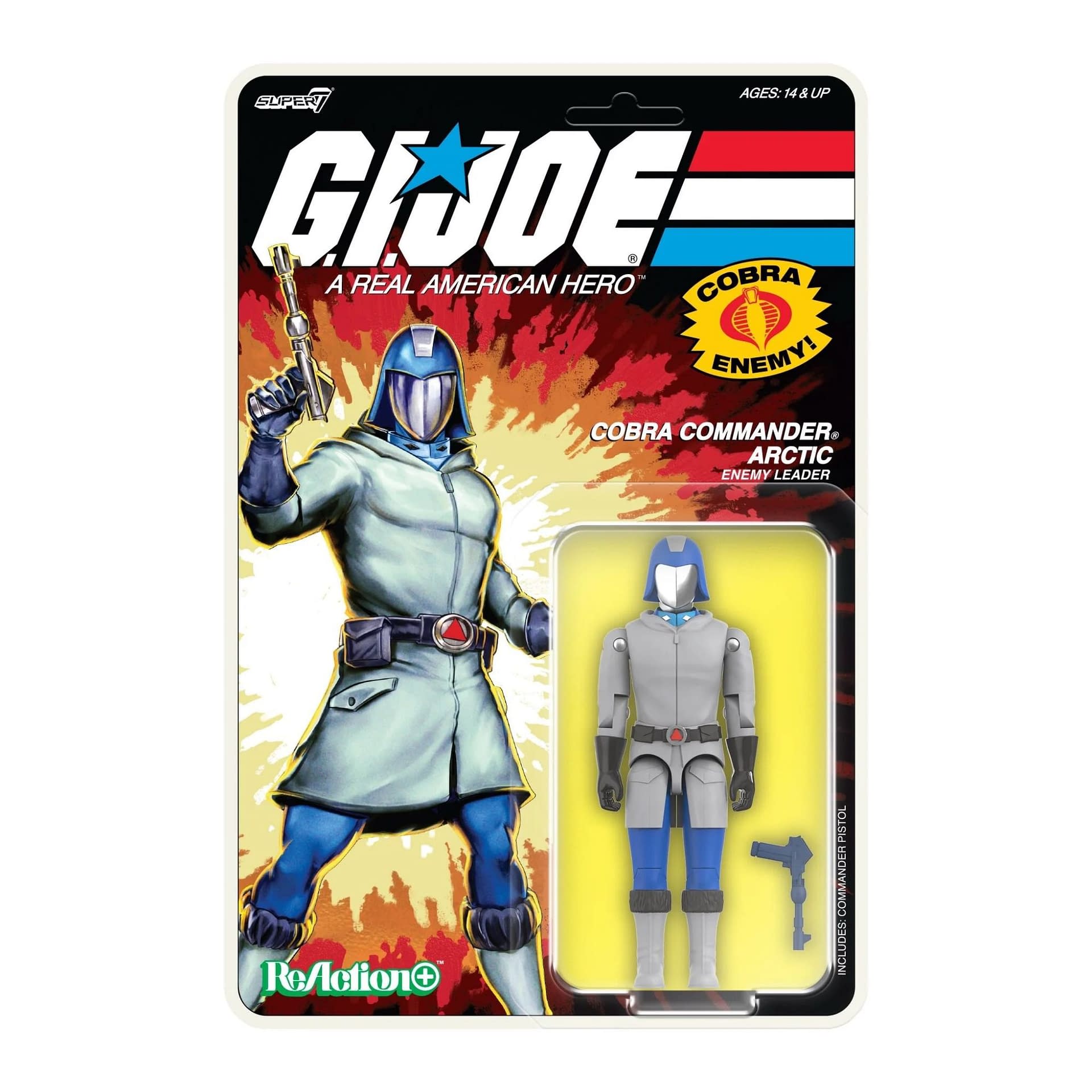Arctic Cobra Commander Arrives at Super7 with New ReAction+ 